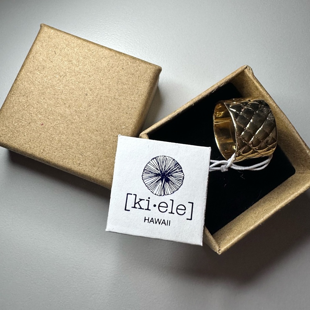 Pineapple Texture Ring - image 3